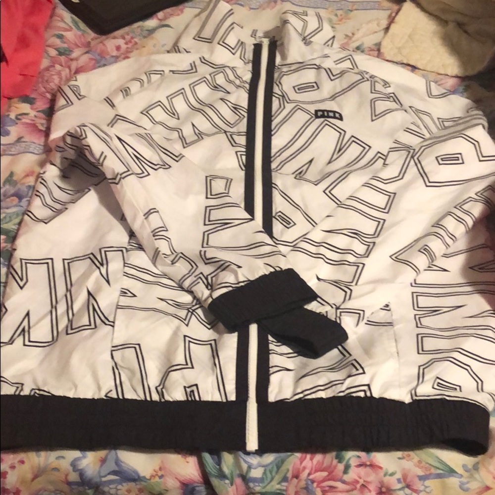 Pink windbreaker